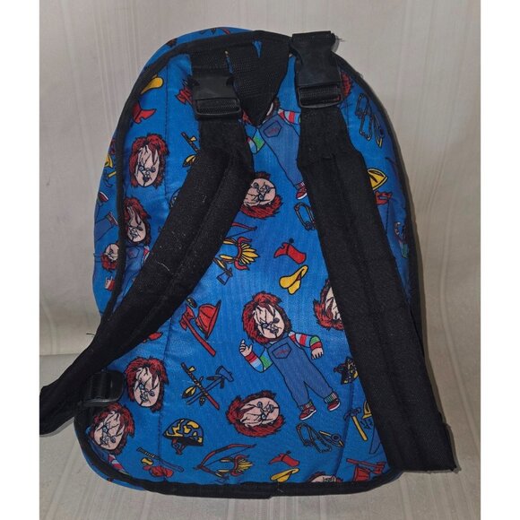 New Good Guys Backpack Chucky Reversible Horror Movie FLIP PAK - Picture 4 of 9